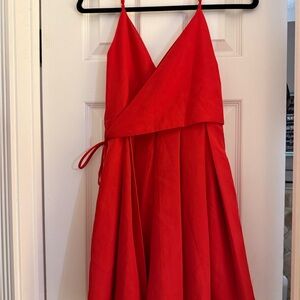 Lulu's Vibrant Red Dress